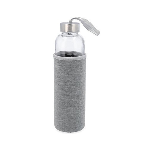 BOTELLA QUIDATE 0.6L C/FUNDA GRIS